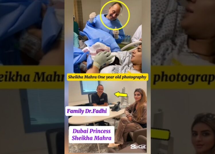 Dubai Royal Family|Dubai Princess Sheikha Mahra Meet To Dr fadhi#lifestyle#baby#ytshort#viralvideo