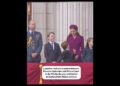 A mother and son balcony moment between Princess Catherine and Prince Louis at the VE day