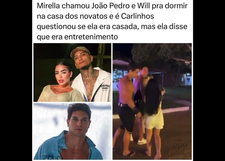 Mirella chamou João Pedro e Will para dormir na casa #famosos #fofoca #fofocas #fofocasdosfamosos