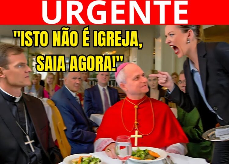 PAPA LEÃO XIV É EXPULSO DE RESTAURANTE PELA GERENTE EM ROMA!