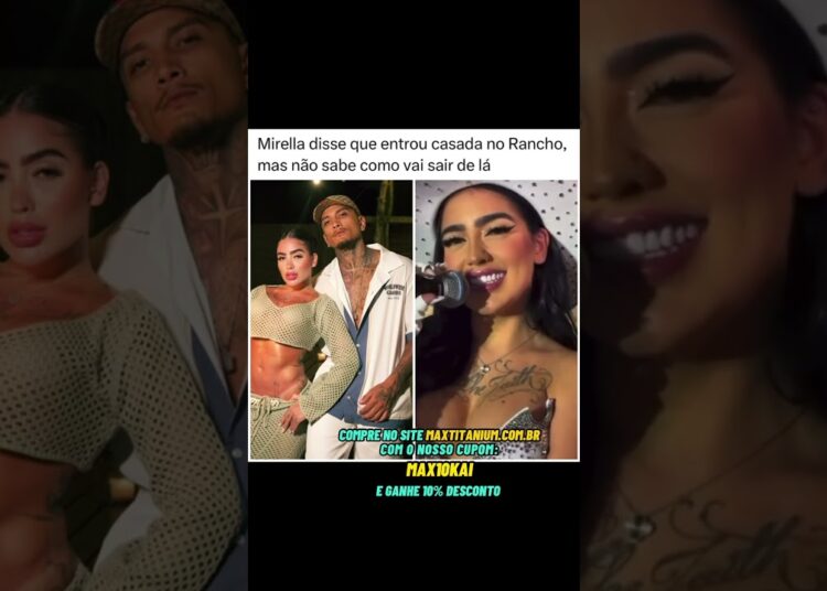 Mc Mirella disse que não sabe como vai sair do rancho #famosos #fofoca #fofocasdosfamosos #fofocas