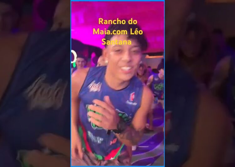 Léo Santana comanda a micareta do rancho do Maia
