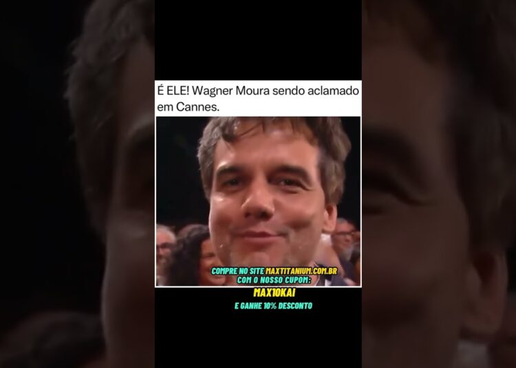 Wagner Moura sendo aclamado em Cannes #famosos #fofocadodia #fofoca #fofocas