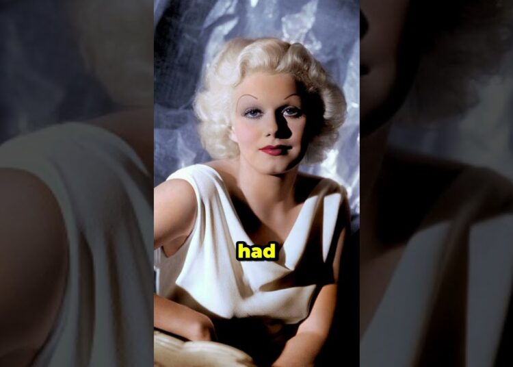 The Shocking Truth About Jean Harlow’s Final Years: A Star’s Struggle Behind the Smile