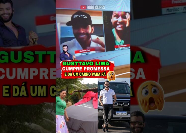 Gusttavo Lima Dá Carro 0km a Fã AO VIVO e Cumpre Promessa Surpreendente! 🚗💥