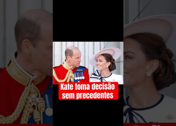 #katemiddeleton toma decisão sem precedentes depois de perceber como William sofreu #realeza
