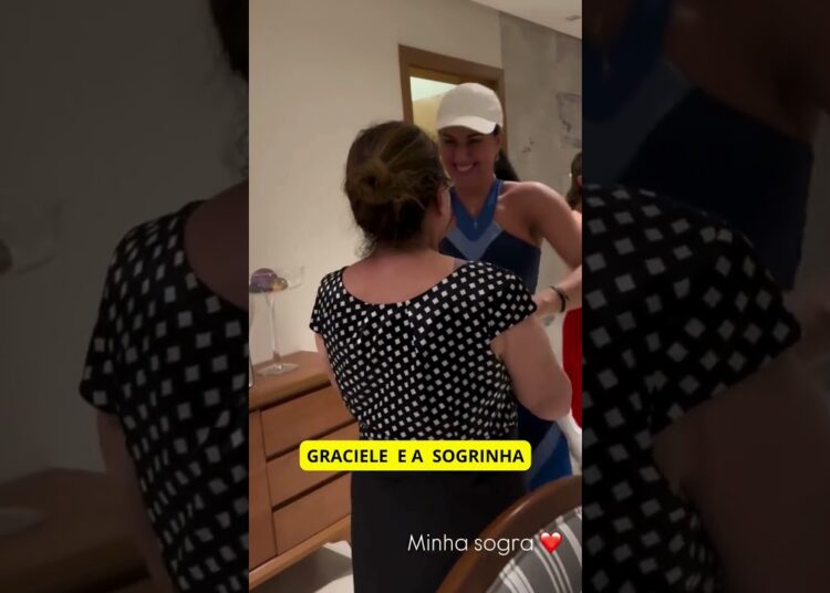 Graciele Lacerda Muito Carinhosa e Amorosa com a sua Sogra😊 🌟📲#shorts #gracielelacerda