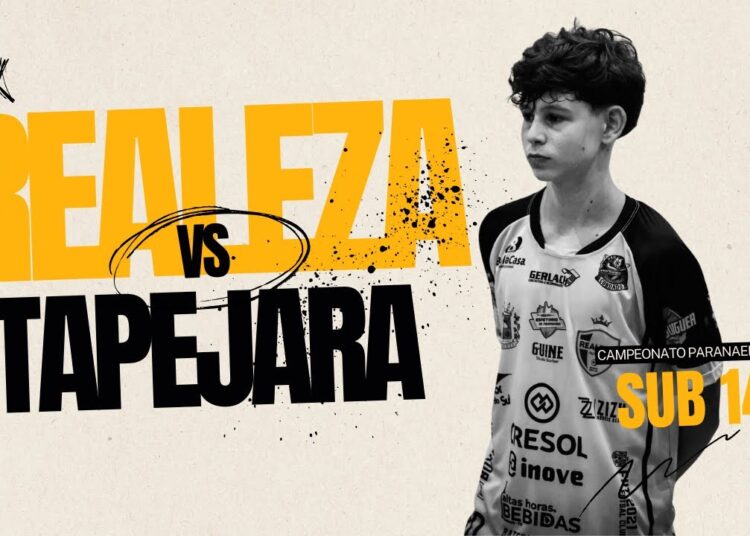 REALEZA FUTSAL X A.E.F ITAPEJARA  – PARANAENSE SUB 14 – TRANSMISSÃO OFICIAL