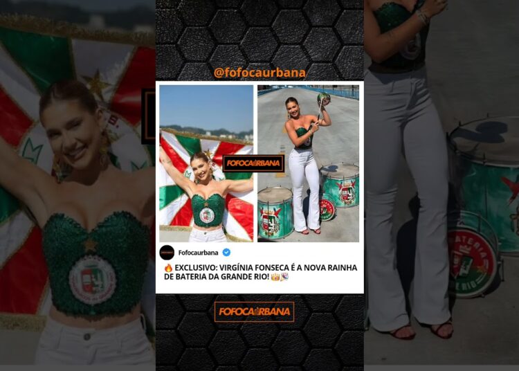 A influencer mais FAMOSA do Brasil acaba de ser coroada como a NOVA soberana da bateria da Grande