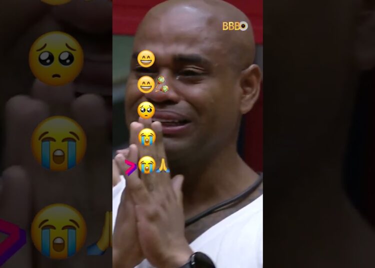 CEZAR BLACK SE EMOCIONA VENDO KEY ALVES EM LA CASA DOS FAMOSOS! | BBB 23 #shorts