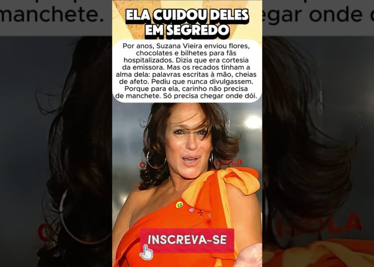Suzana Vieira Ajudava Fãs em Silêncio  E Nunca Quis Crédito Por Isso #shorts #celebridades