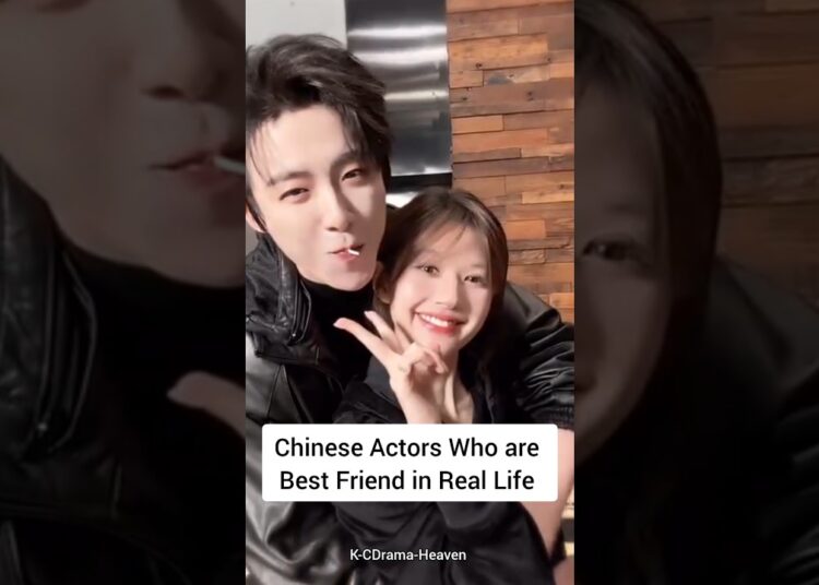 Chinese Actors Who are Best friend in real life✨#zhaolusi #bailu #short #chenzheyuan#xukai#trending