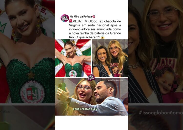 GENTE?🚨😱GLOBO DEBOCHA DE VIRGINIA #brasil #virginia #famosos #fofoca CPI APOSTAS