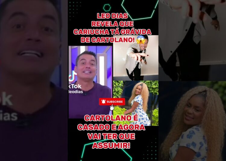LÉO DIAS DESCOBRE GRAVIDEZ DE CARIUCHA! 😱 #famosos #fofoca #tv #leodias