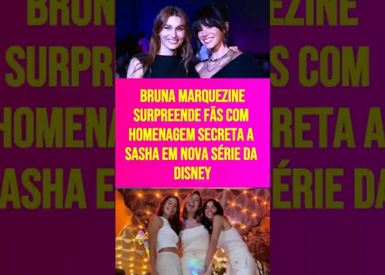 Bruna Marquezine surpreende fãs com homenagem secreta a Sasha em nova série da Disney