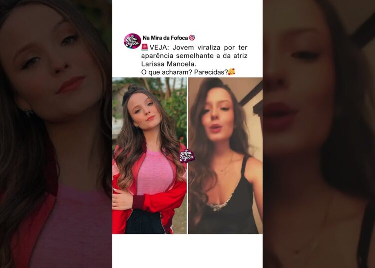 A IRMÃ PERDIDA DE LARISSA MANOELA? 🚨😱 #fofoca #famosos #mulher #carrosel #sbt
