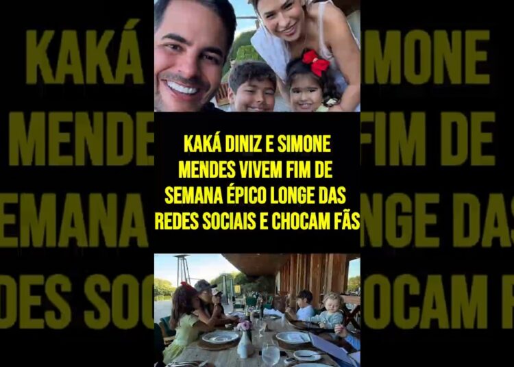 Kaká Diniz e Simone Mendes vivem fim de semana épico longe das redes sociais e chocam fãs