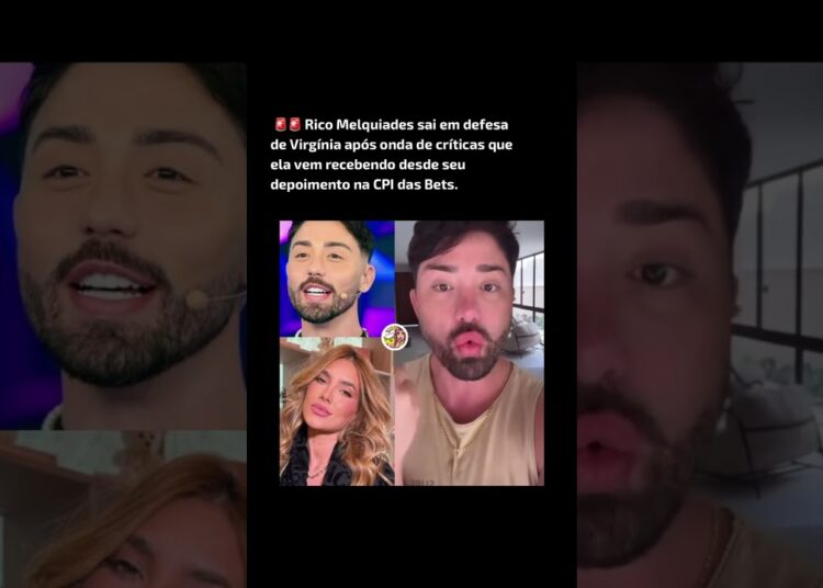 Influenciador sai em defesa de Virgínia por críticas! #fofoca #brasil #criticas #virginia