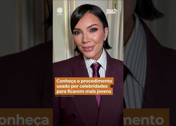 Conheça o procedimento usado por celebridades para ficarem mais jovens #FalaBrasil #Shorts