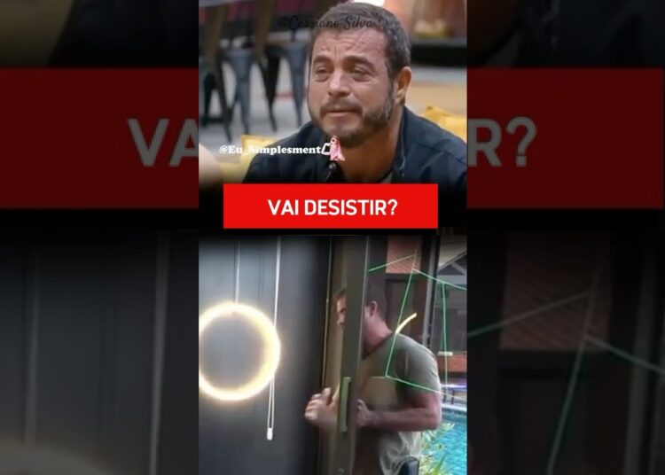 Dhomini foi pedir desculpas para Carol e chorou muito.- Parte 2 / Power Couple Brasil