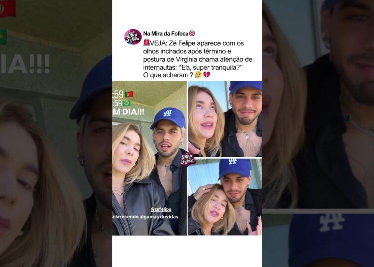 SERÁ QUE ZÉ VAI FICAR BEM?😥💔VIRGINIA  ZÉ FELIPE STORIES TÉRMINO #fofoca #brasil #virginia #famosos