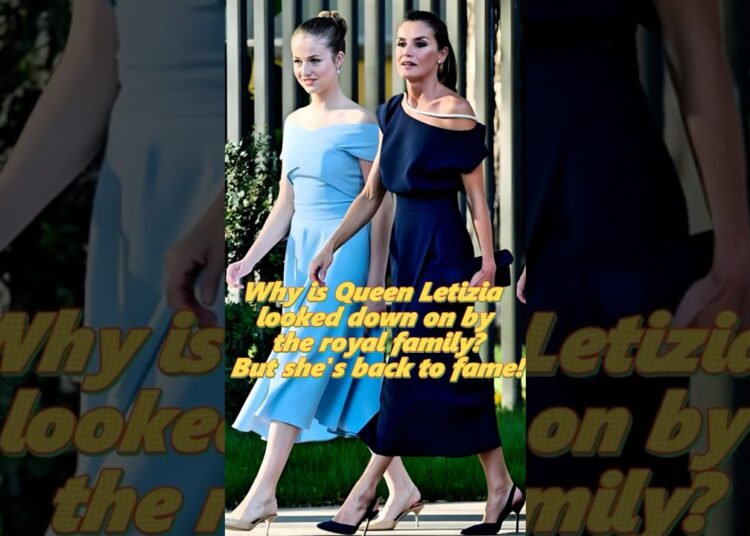 ¿Por qué la reina Letizia es menospreciada por la realeza? #letizia #youtube