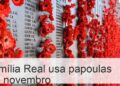 Porque é que a realeza está a usar alfinetes de papoila em novembro?