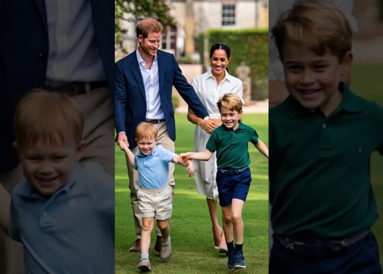 Archie and Prince George #royal #princeharry #meghanmarkle
