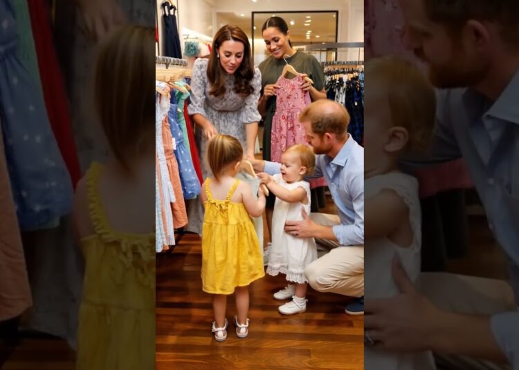 Kate buys a dress for Lilibet #royal #princeharry #meghanmarkle #katemiddeleton