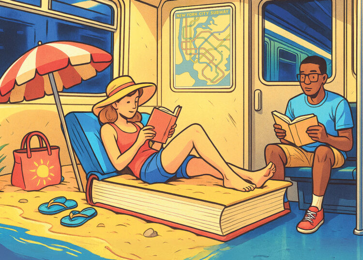 A melhor praia lê para o verão 2025