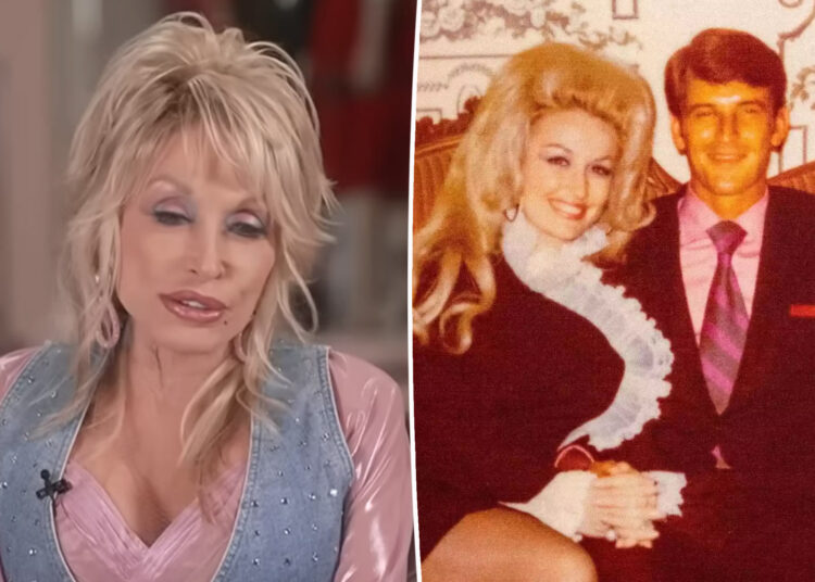 Dolly Parton se emociona com o falecido marido Carl Dean na TV ao vivo