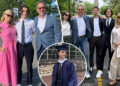 Jerry Seinfeld tira foto rara com 3 crianças na graduação de Duke