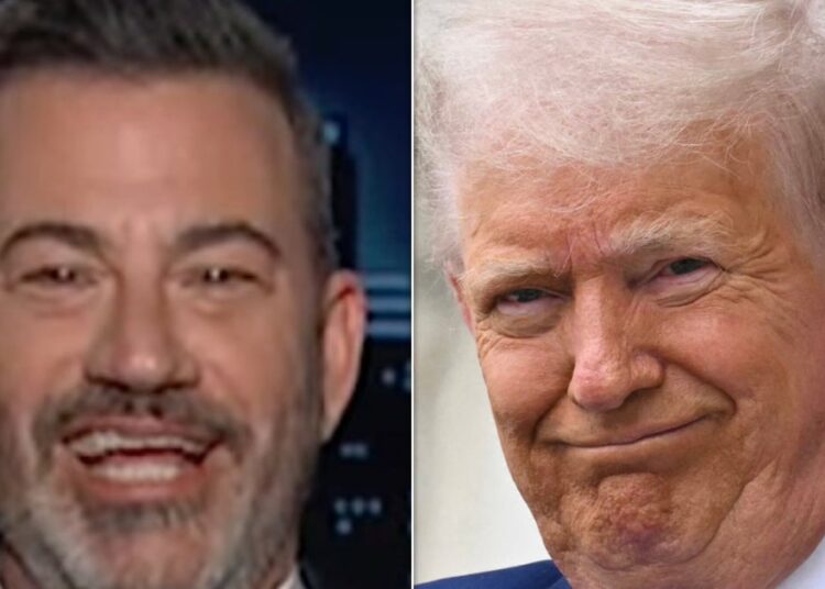 Jimmy Kimmel dá a Trump um gostinho de seu próprio remédio amargo