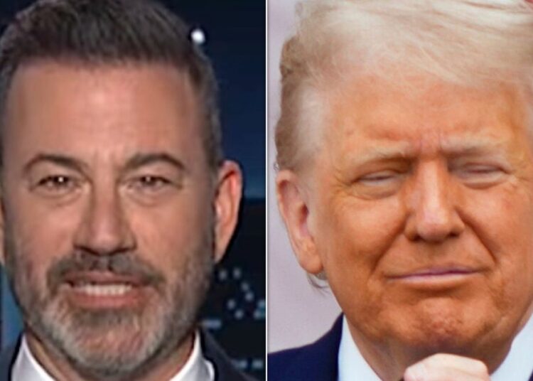 Jimmy Kimmel entrega aviso sobre o que vem a seguir para Trump