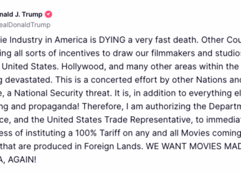 Jon Voight propõe um plano tarifário de Hollywood para Trump