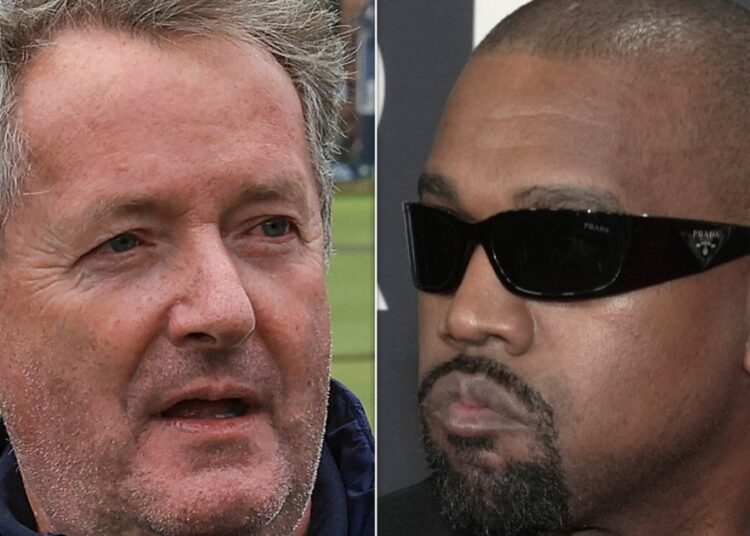Kanye West Storms Out of Piers Morgan entrevista