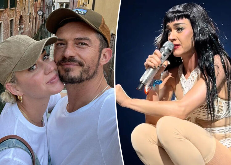 Katy Perry interrompe o concerto para repreender fãs por mensagens Orlando Bloom nas mídias sociais