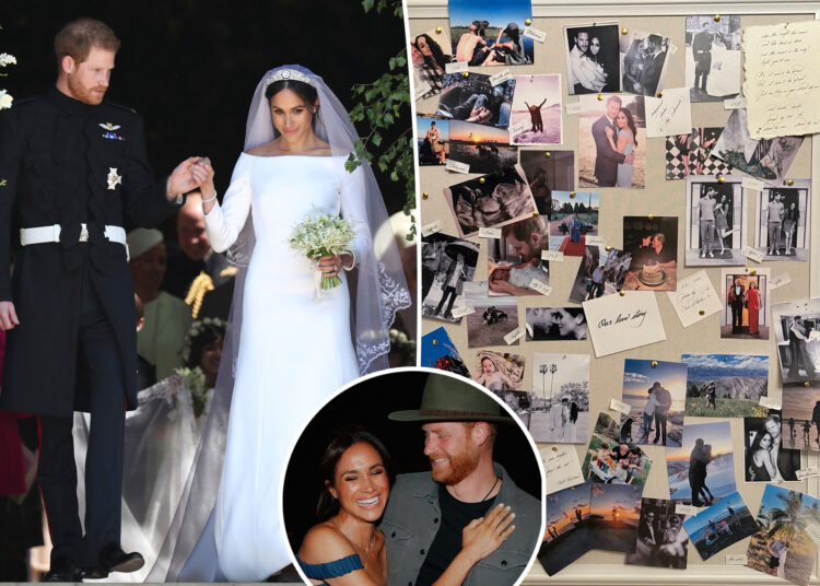 Meghan Markle, príncipe Harry comemora o 7º aniversário de casamento com fotos nunca antes vistas