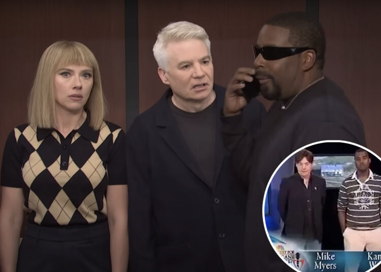 Mike Myers, 'Kanye West' se reúne por 'SNL' 20 anos após a chamada de George Bush