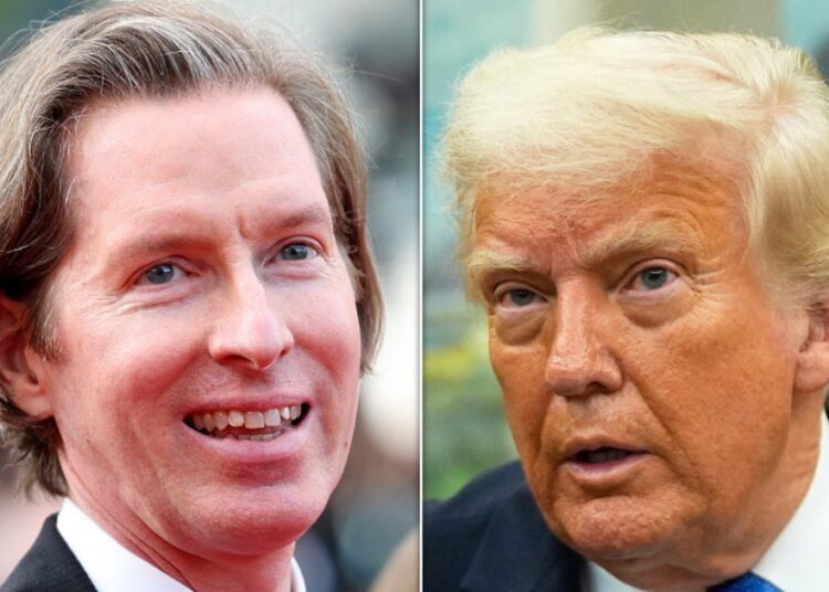O icônico cineasta transforma o plano "complicado" de Trump em um rindo em Cannes