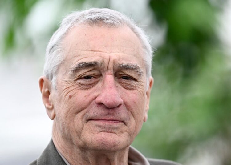 Robert de Niro receberá um Honorário Palme d'Or em Cannes