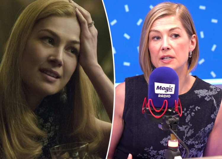 Rosamund Pike revela que ela foi assaltada, socada na cara