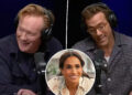 Ryan Reynolds e Conan O'Brien cutucam diversão em Meghan Markle