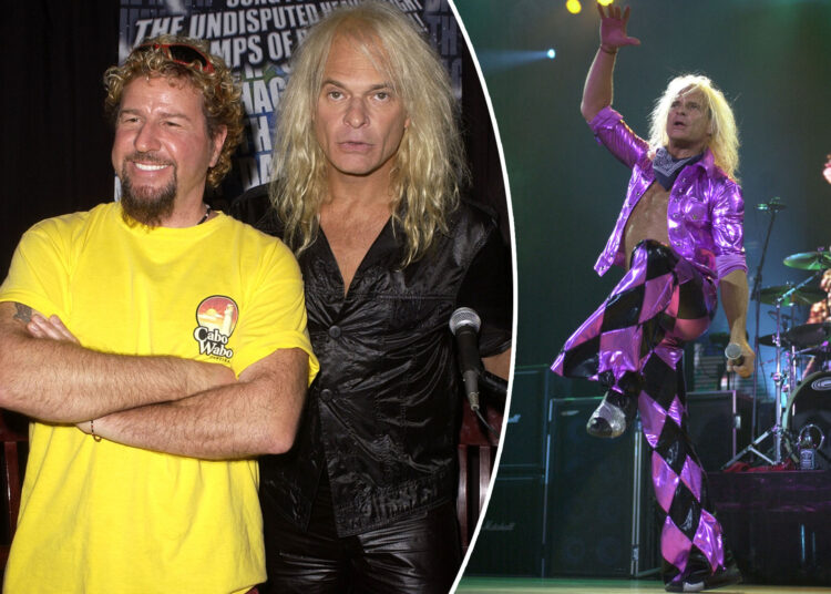 Sammy Hagar bate David Lee Roth, 'queria quebrar o cara do cara-no pescoço' sobre o concerto sem shows