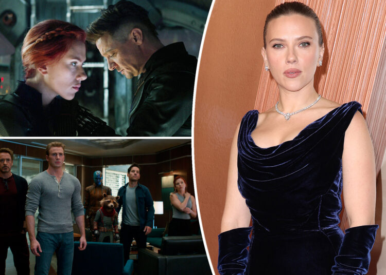 Scarlett Johansson bate Oscars para 'Vingadores: Endgame' Snub