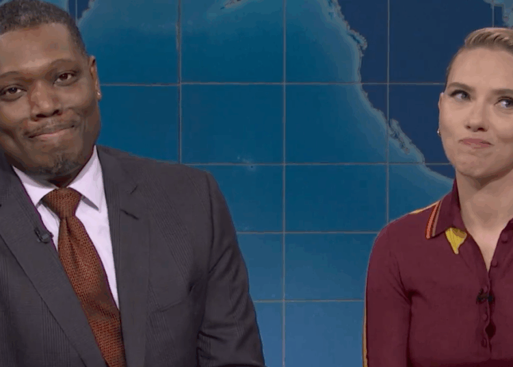 Scarlett Johansson se vinga de Michael Che pela piada 'SNL'