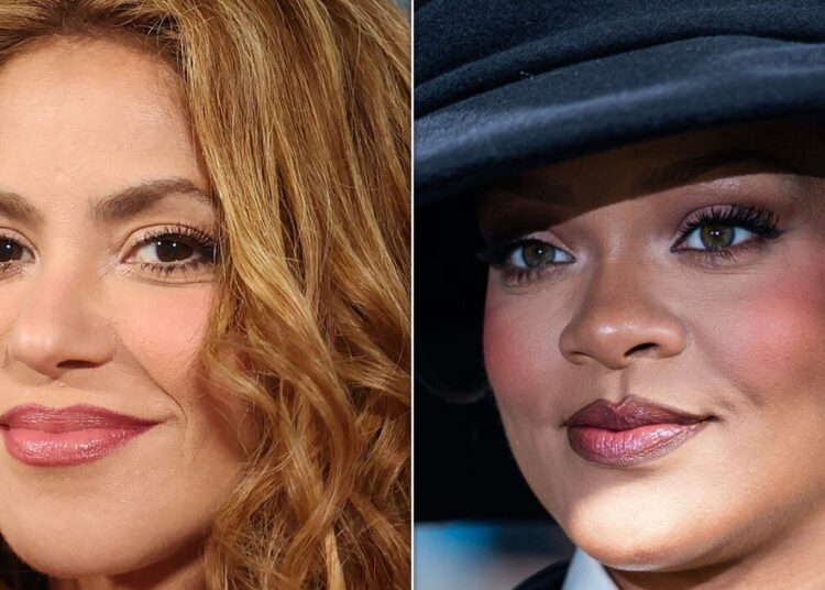 Shakira acidentalmente revela as notícias de gravidez de Rihanna cedo