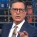 Stephen Colbert ama a reação de seu público ao momento de Trump
