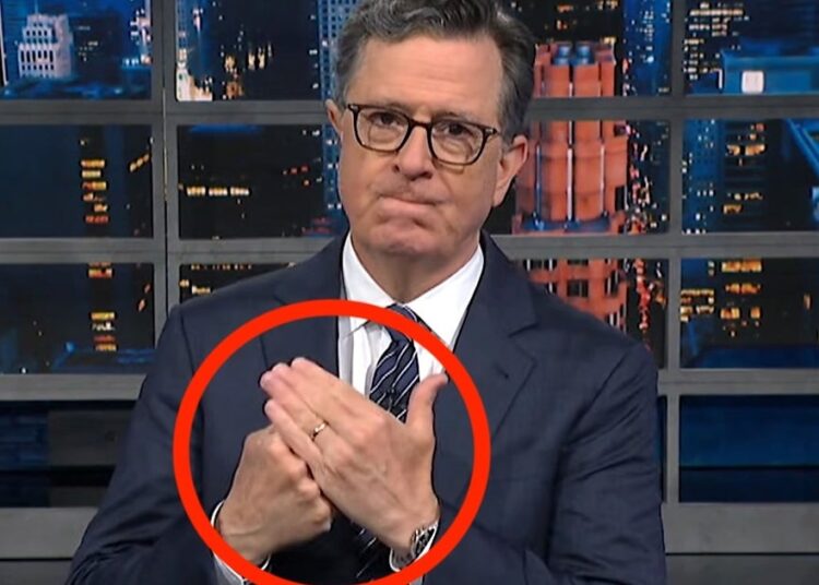 Stephen Colbert enfurecido explode Trump sobre um movimento 'ofensivo' de 1