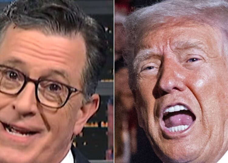 Stephen Colbert expõe como Trump machucou 'o único' que ele amava